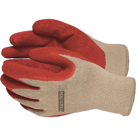 Gemplers Coated Gloves, Rubber, Red, L 1 PR 1791-3PK-L